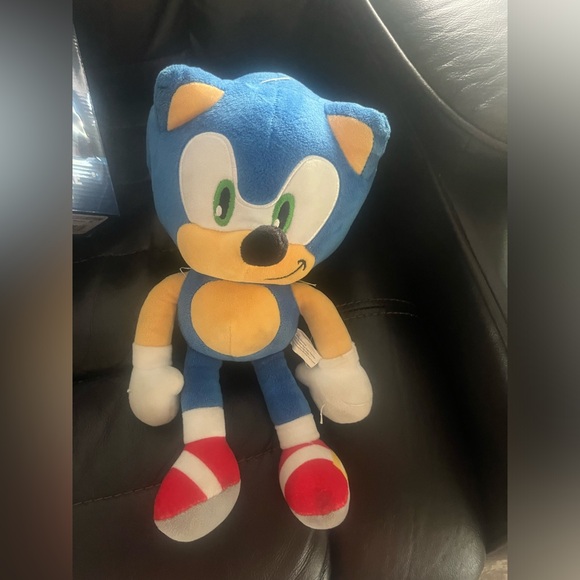 Sonic the Hedgehog 12 Inch Plush Doll Stuffed Animal Toy Authentic - Picture 1 of 1